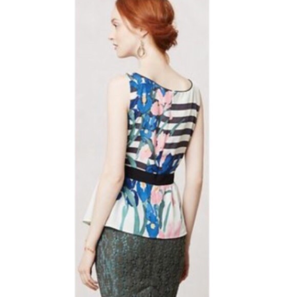 Anthropologie Corey Lynn Calter Bands and Blossoms - Picture 1 of 4